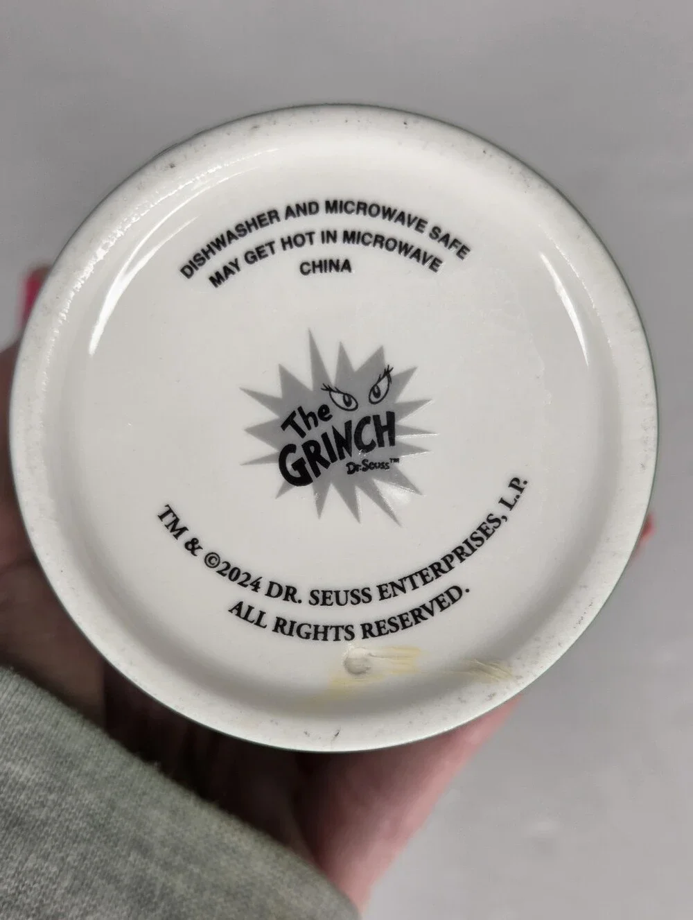 The Grinch green travel